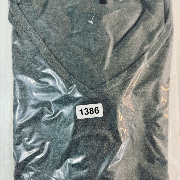 Beyond Yoga Dream Knit Long Sleeve Lightweight Modal Charcoal Gray SZ Large - Picture 11 of 11